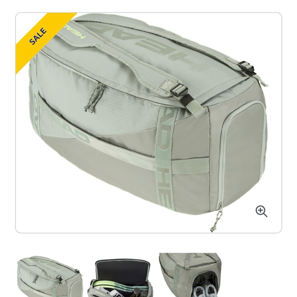 Head Extreme Pro Medium Tennis Duffle Bag (Light Green/Liquid Lime)